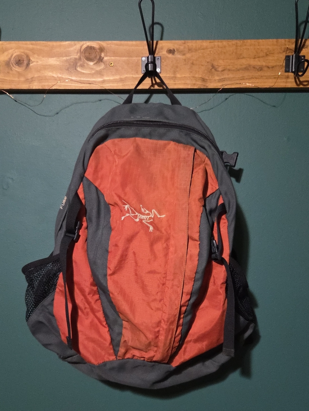 Arc'teryx Orange and Gray Daypack Backpack - Fuse 28L